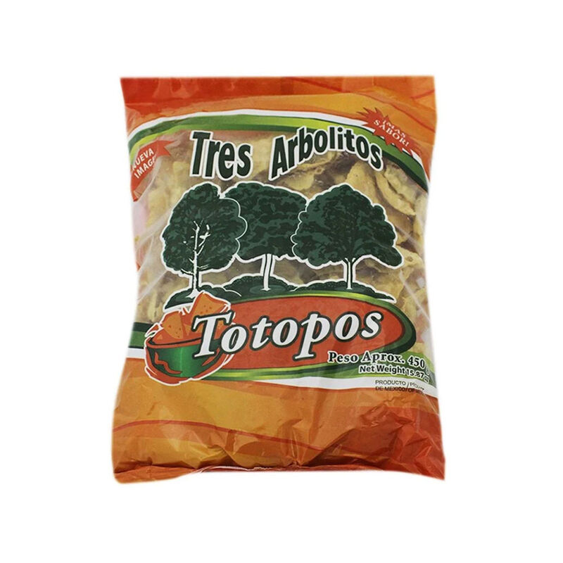 Totopo Tres Arbolitos 450gr image number null