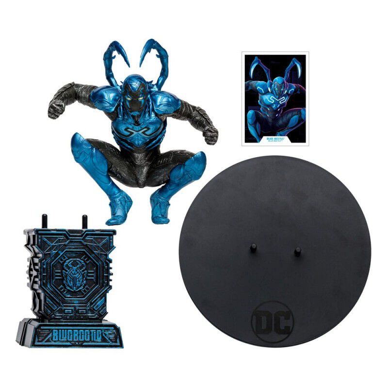 Figura Blue Beetle DC Multiverse Estatua 30 cms image number null