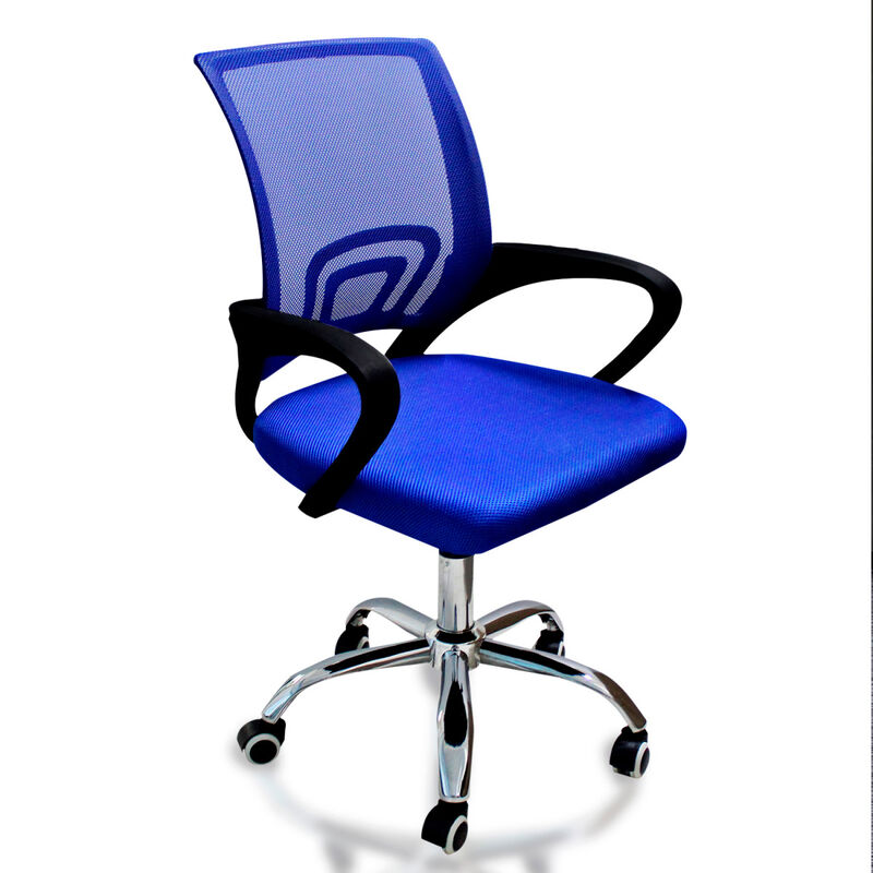 Silla de Escritorio Azul image number null