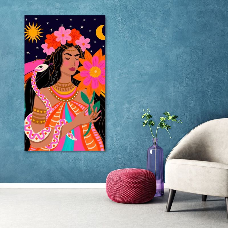 Cuadro Decorativo Impreso 90x122cm S&iacute;nfonia de ... image number null