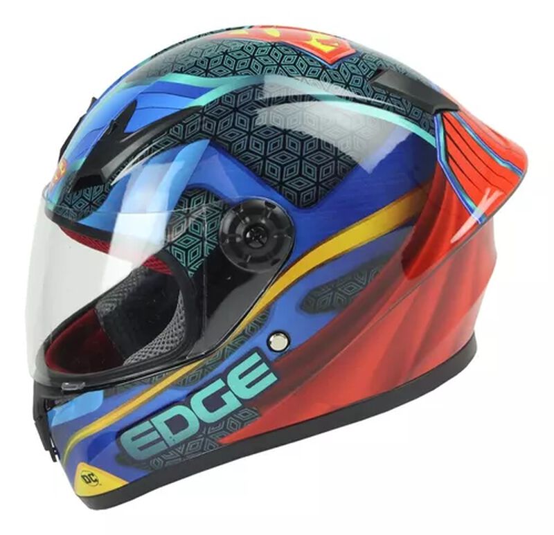 Casco Integral Infantil Edge Champion Dc-s1.14 ... image number null