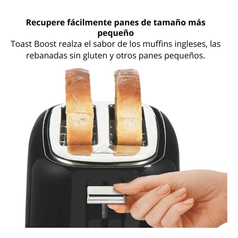 Tostadora 2 Rebanadas Extra-wide Slots Hamilton... image number null