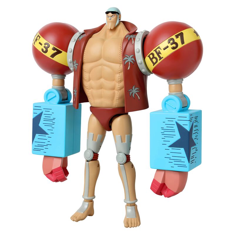 Figura De Acci&oacute;n Anime Heroes One Piece Franky image number null
