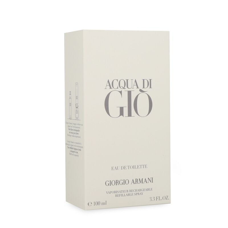 Acqua Di Gio 100Ml Edt Spray refillable image number null