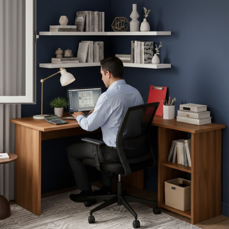 Escritorio Esquinero L Homeoffice Estudiantil c... image number null