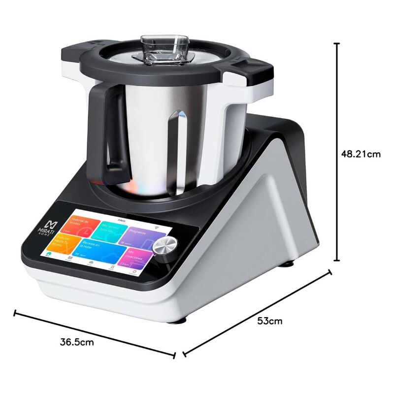 Robot de Cocina Mirati con Pantalla Touch y Con... image number null
