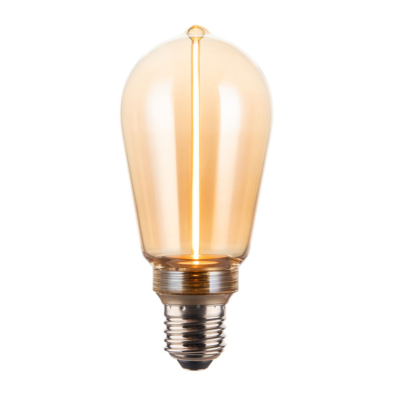 Foco St64 Vintage Led Filamento 3.5 W, Luz &Aacute;mba... image number null