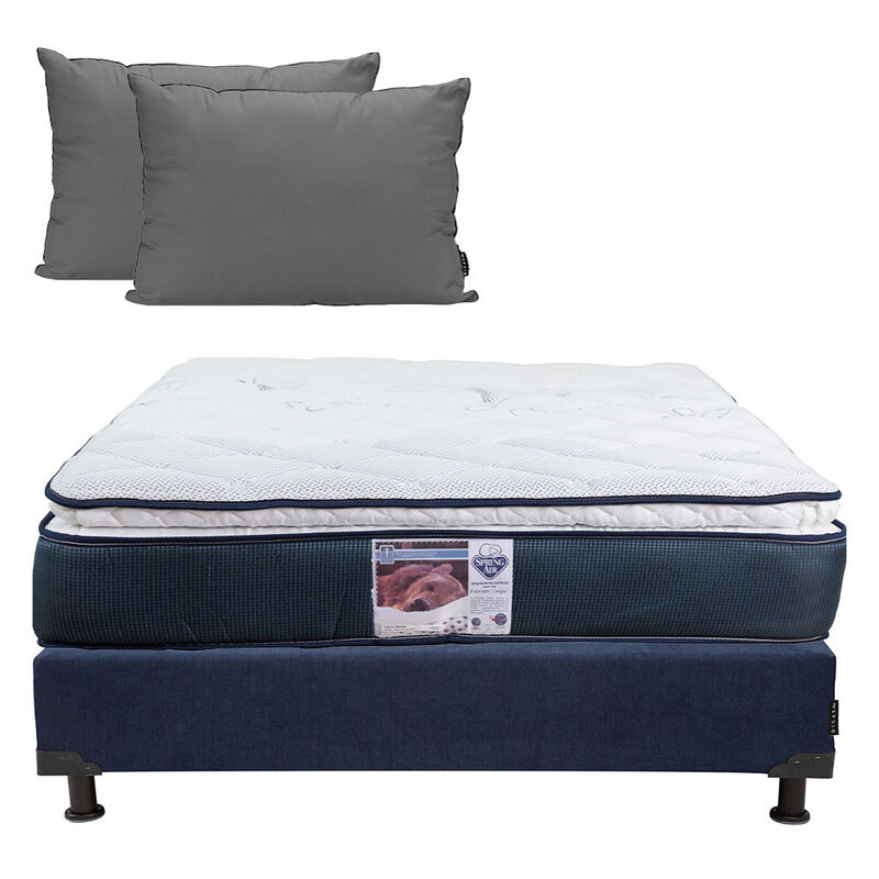 Colchón Queen Size Spring Air Mónaco+Almohada D... image number null