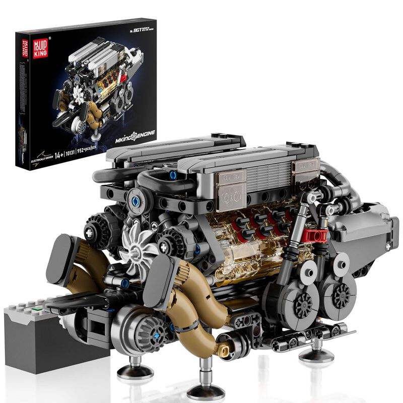 Kit De Motor Mould King W16 Twin V8 Visible, Mo... image number null