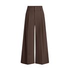 Pantalones Prettygarden Pierna Ancha Marr&oacute;n Talla M