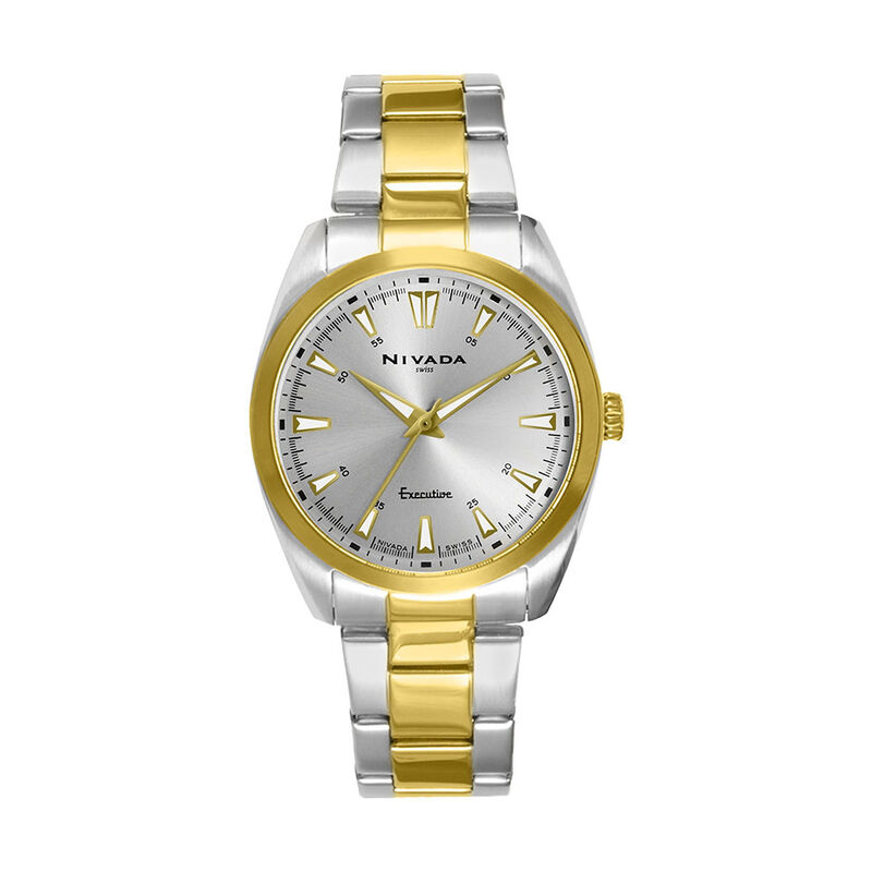 Reloj Nivada Executive Dama Bicolor/Bicolor Pla... image number null