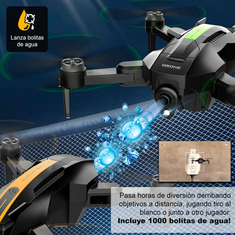 Drone VAK Q5 para batallas doble cámara 4k wifi image number null