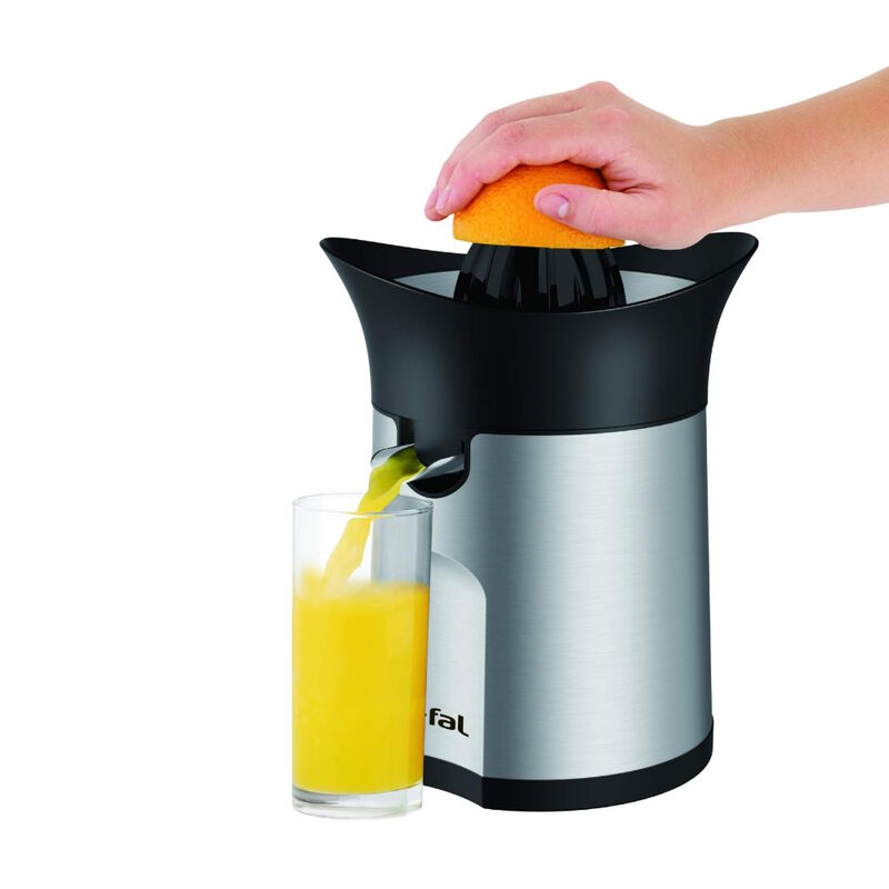 Exprimidor de Jugos Turbo 100W Acero Inox T-fal image number null