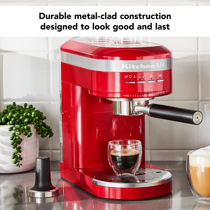 M&aacute;quina De Caf&eacute; Espresso Kitchenaid Kes6503 Met... image number null