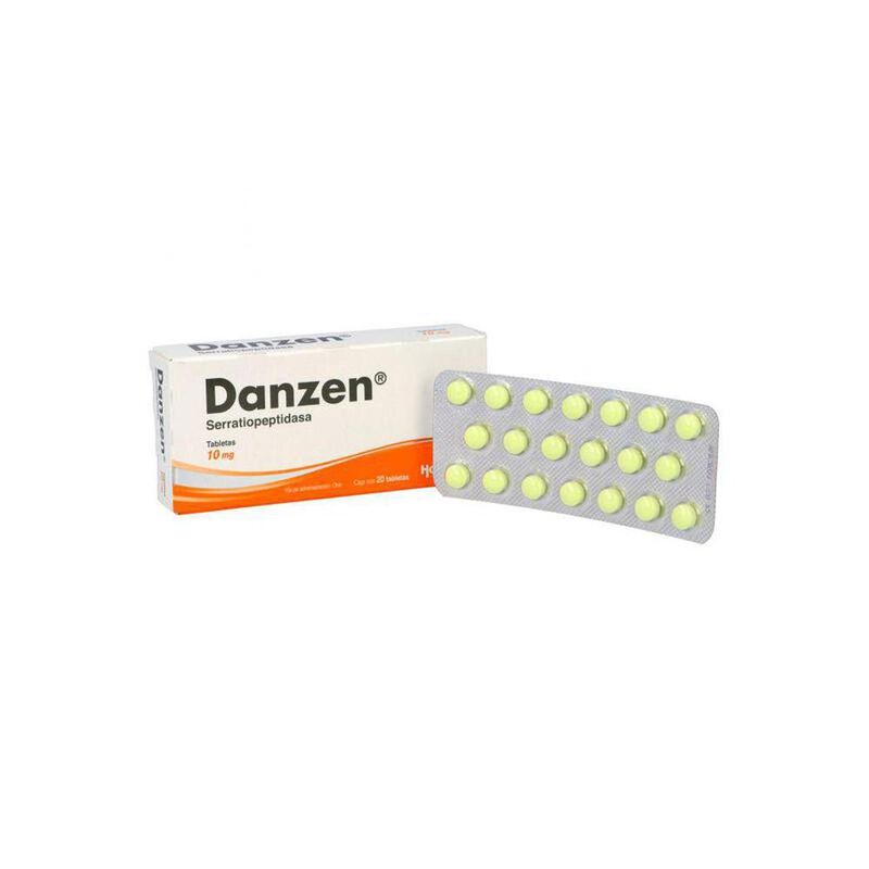 Danzen 10 mg caja con 20 tabletas image number null