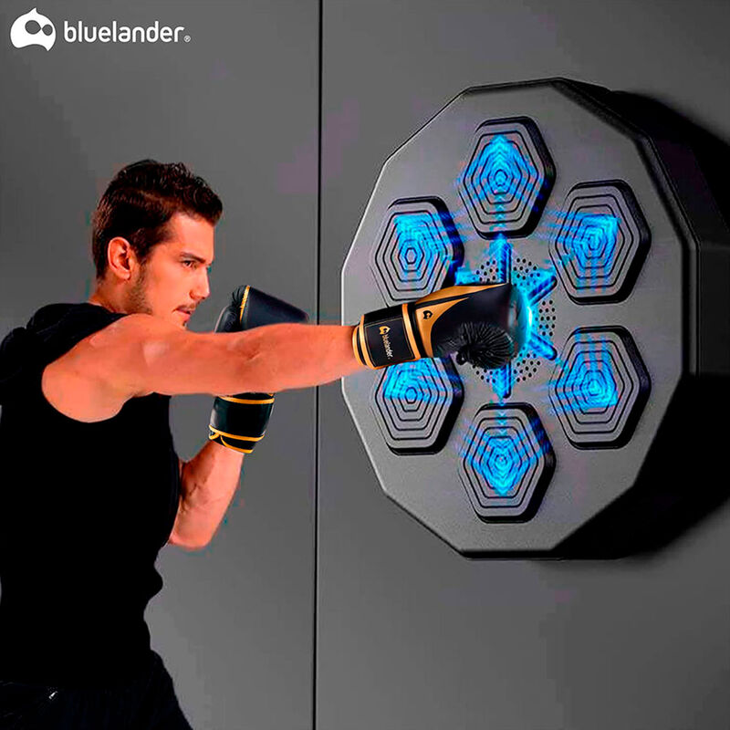 Kit Maquina de Boxeo Musical con Guantes de Box... image number null