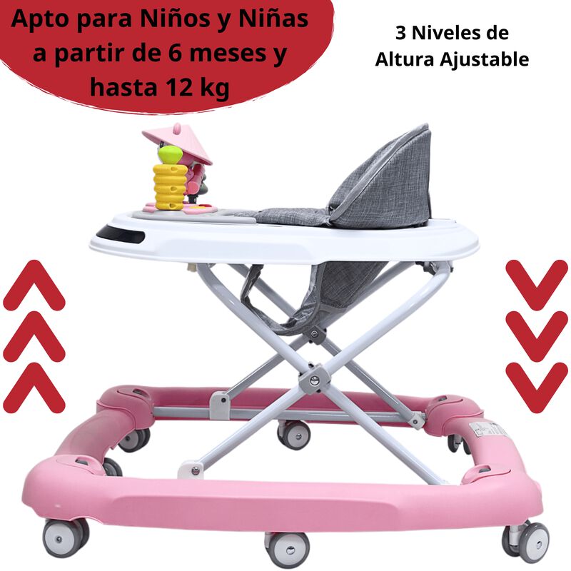 Andadera para Beb&eacute; Mecedora Panda Musical Bast&oacute;... image number null