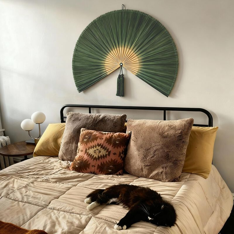 Abanico De Pared Chumdecor 102 cm Verde Musgo O... image number null