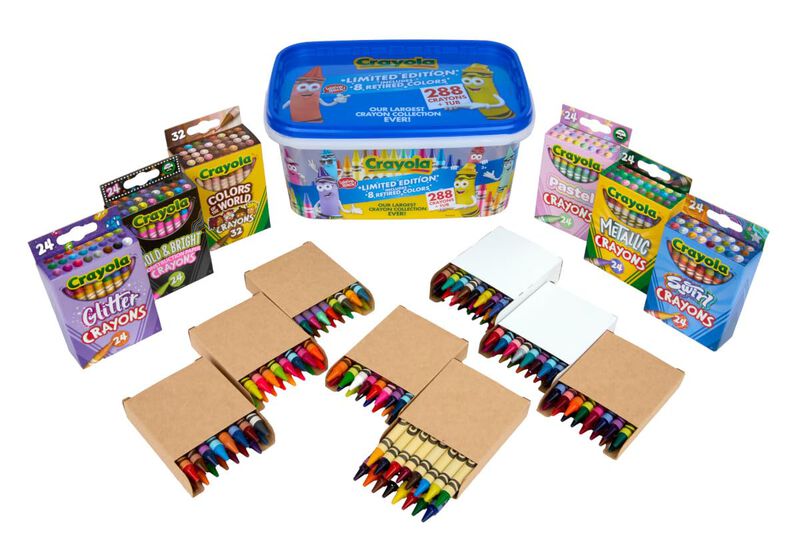 Recipiente Crayola Crayon De 288 Quilates, Edic... image number null