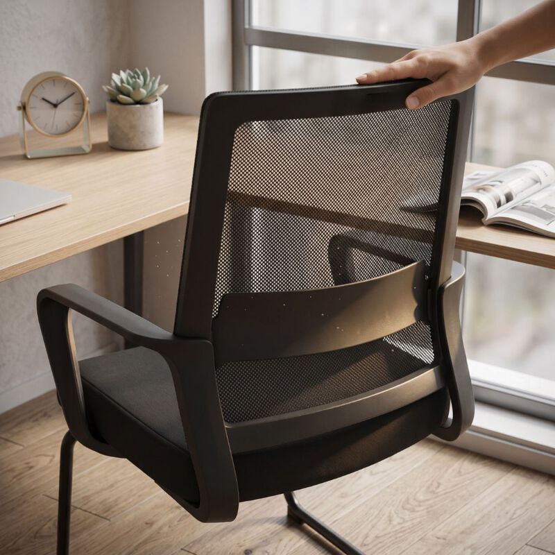 Silla De Visita Ergon&oacute;mica Eke Life Home Mesh P... image number null