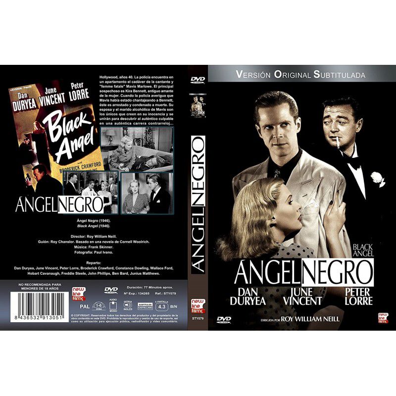&Aacute;ngel Negro (dvd) image number null