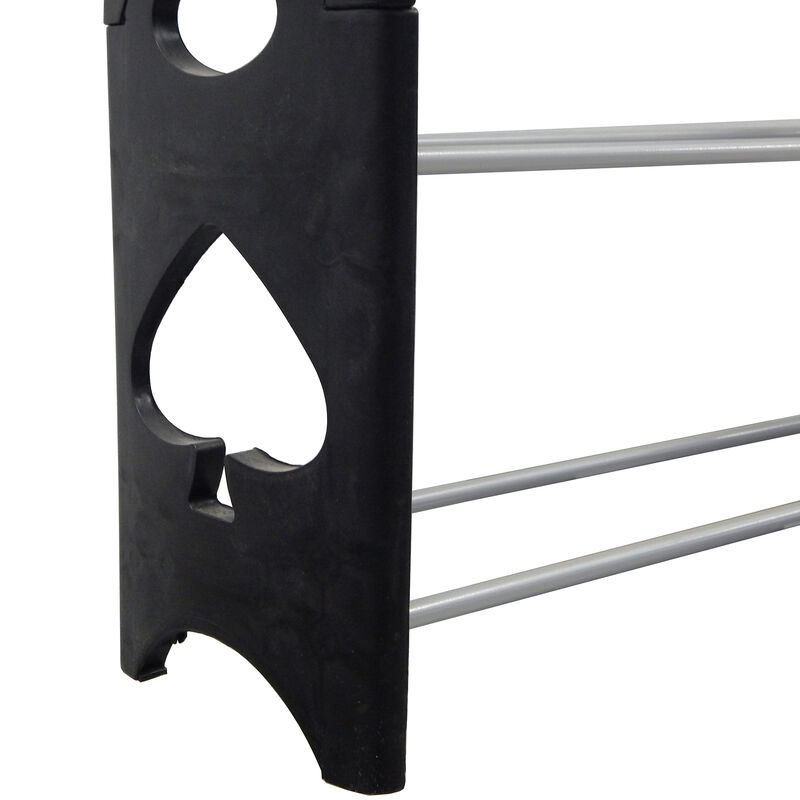 Rack de Zapatos de Lujo 20 Pares Negro image number null