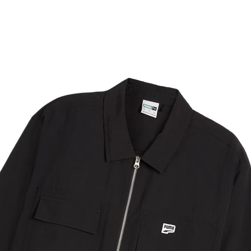 Chamarra Puma Downtown Relaxed Shirt Para Hombr... image number null