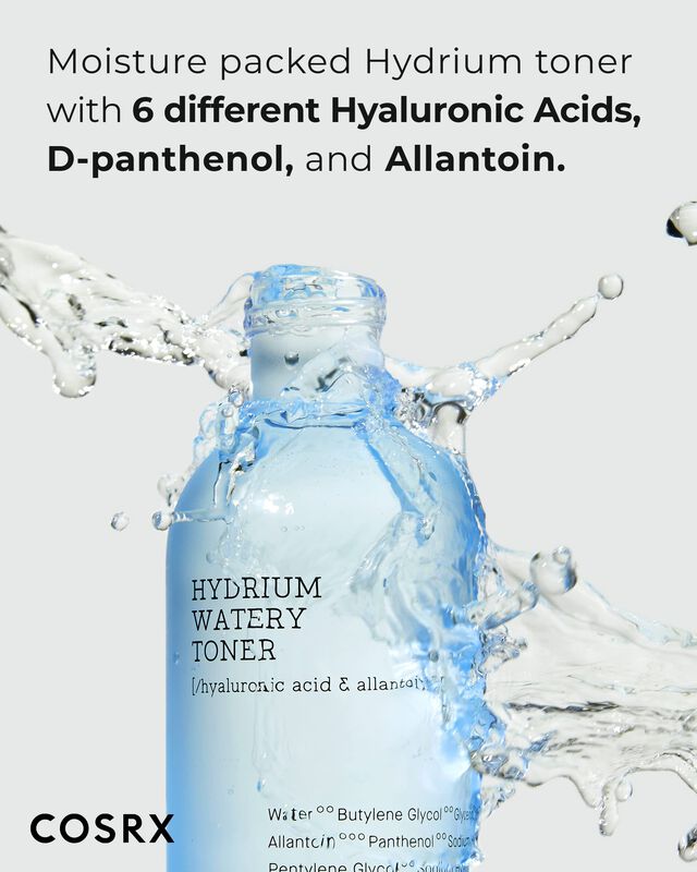 T&oacute;nico Cosrx Hydrium Watery 150 Ml Con &Aacute;cido Hi... image number null