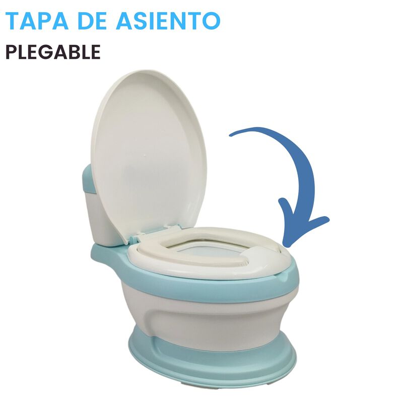 Entrenador De Ba&ntilde;o Infantil Con Respaldo Ergon&oacute;... image number null