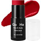 Barra De Pintura Facial Go Ho Rojo 30 g Impermeable Y Vegana