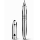 Pluma Rollerball Beiluner Plata Cromo Edc Tinta Negra