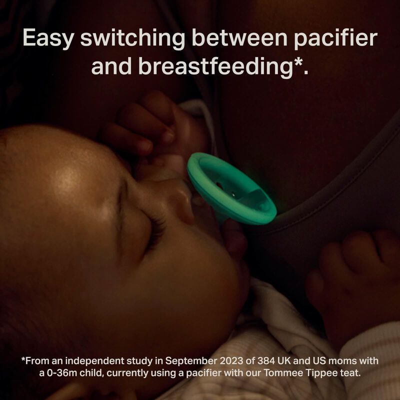 Chupete Tommee Tippee Breast-like Night De 6 A ... image number null