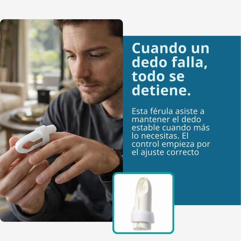 Ferula Blanca Ajustable Fg-005 Dise&ntilde;o Ergon&oacute;mic... image number null