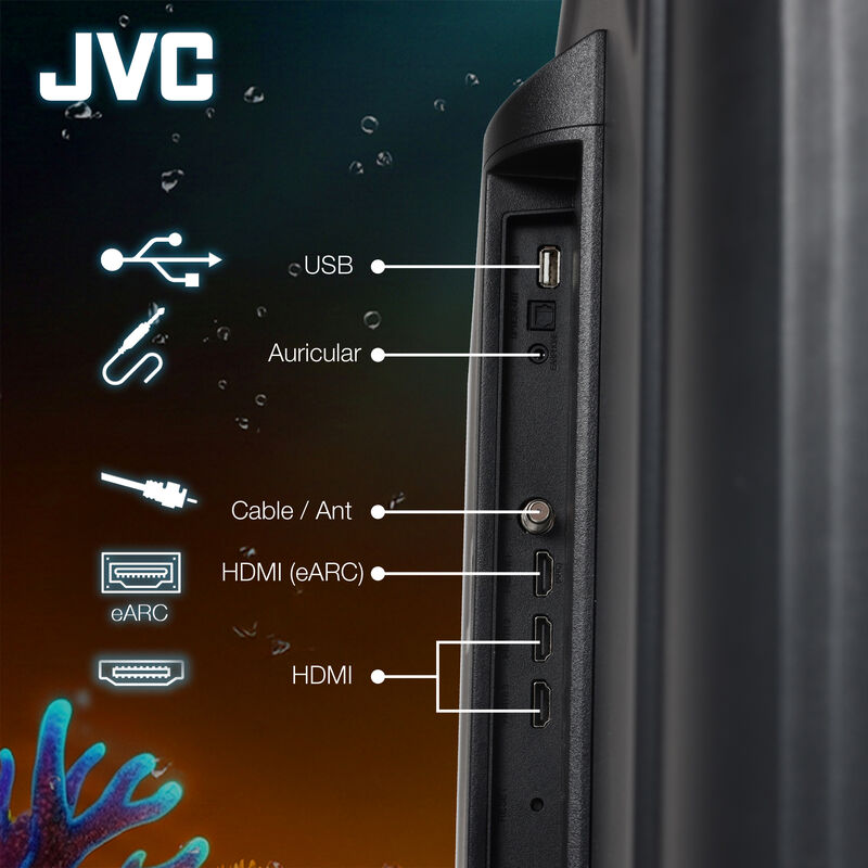 Jvc Pantalla Smart Tv 40 Pulgadas Full Hd Led R... image number null