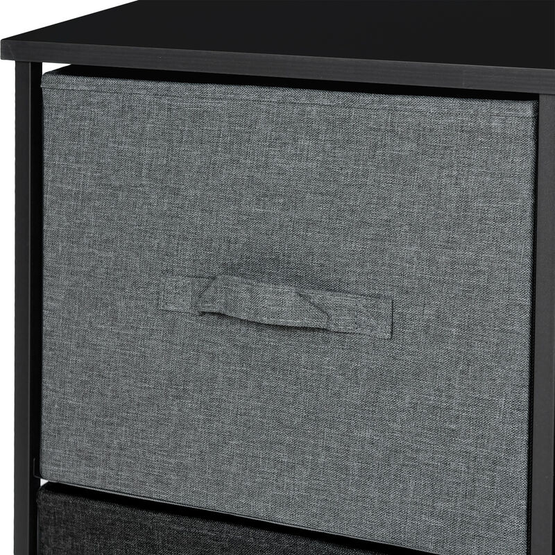 Mueble Cajonera Buro Organizador 5 Cajones Tela... image number null