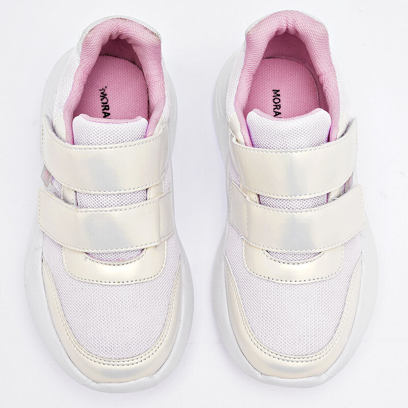 Moramora tenis para ni&ntilde;a blanco cod 140657-D image number null