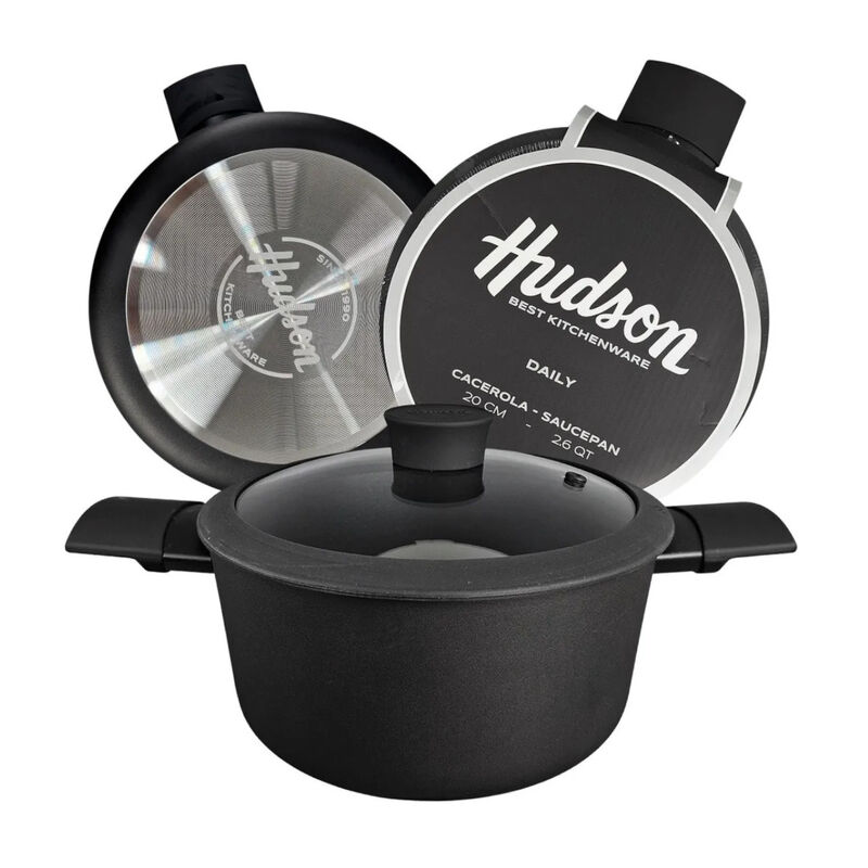 Olla Cacerola Cocina HUDSON 20 cm Aluminio Anti... image number null