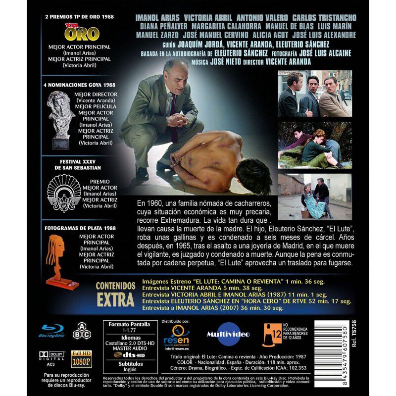 El Lute: Camina O Revienta [blu-ray] (1987) image number null