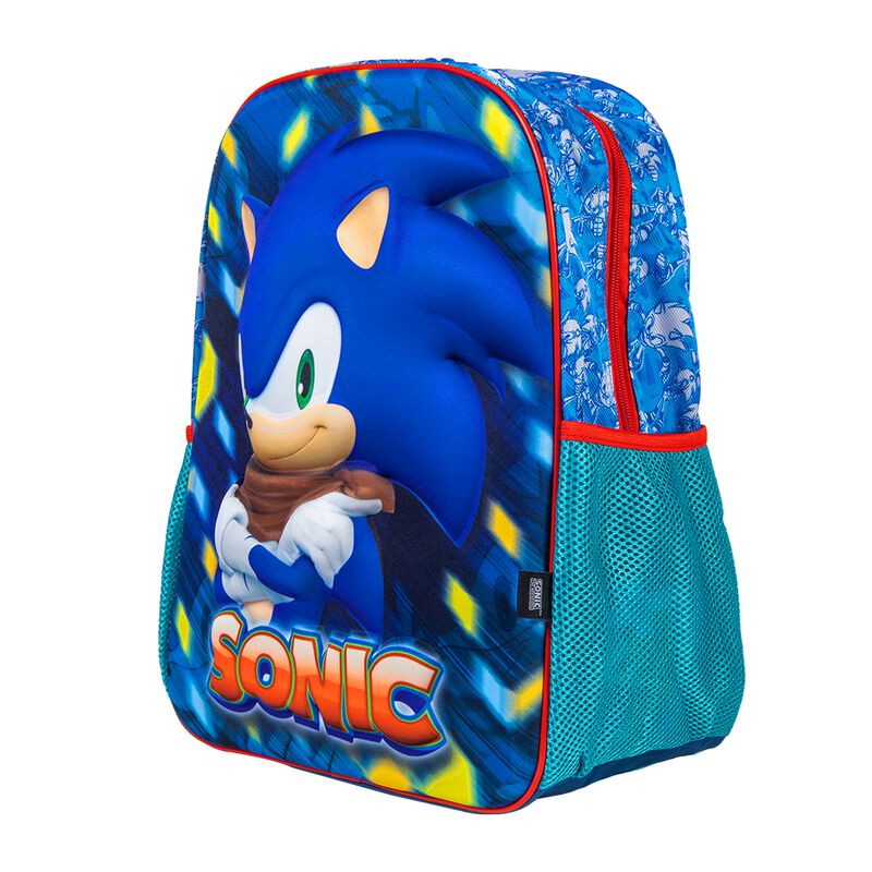 Mochila Edición Sonic, Color Azul, Licencia Ofi... image number null