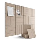 Tablero De Fieltro Fluxynara 122 &times; 91 cm Color Topo