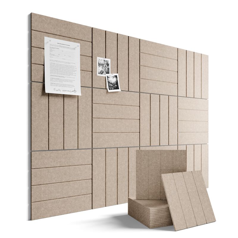 Tablero De Fieltro Fluxynara 122 &times; 91 cm Color ... image number null