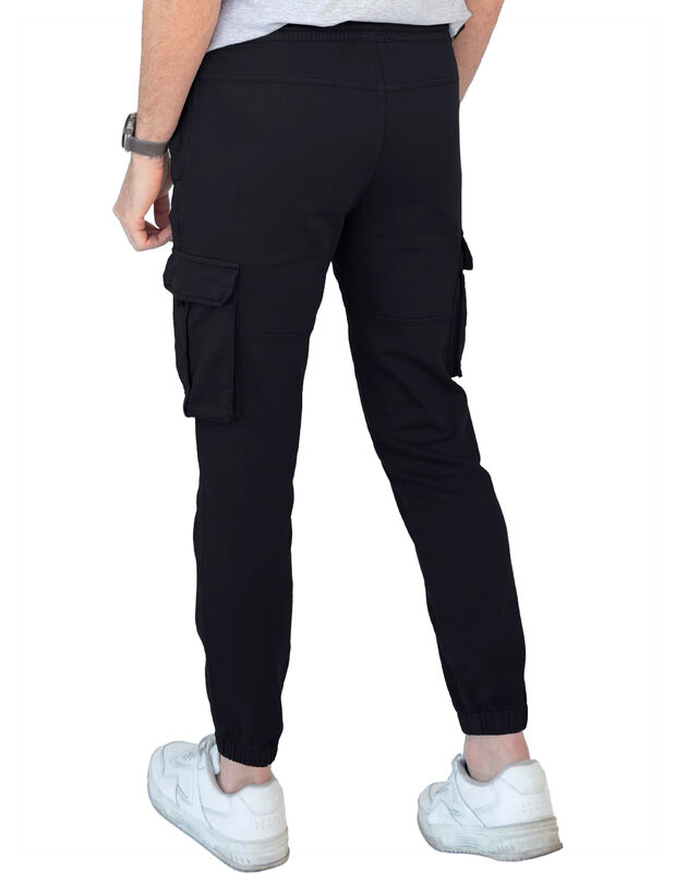 Pantalón Hombre Cintura Y Tobillo Ajustable Pre... image number null