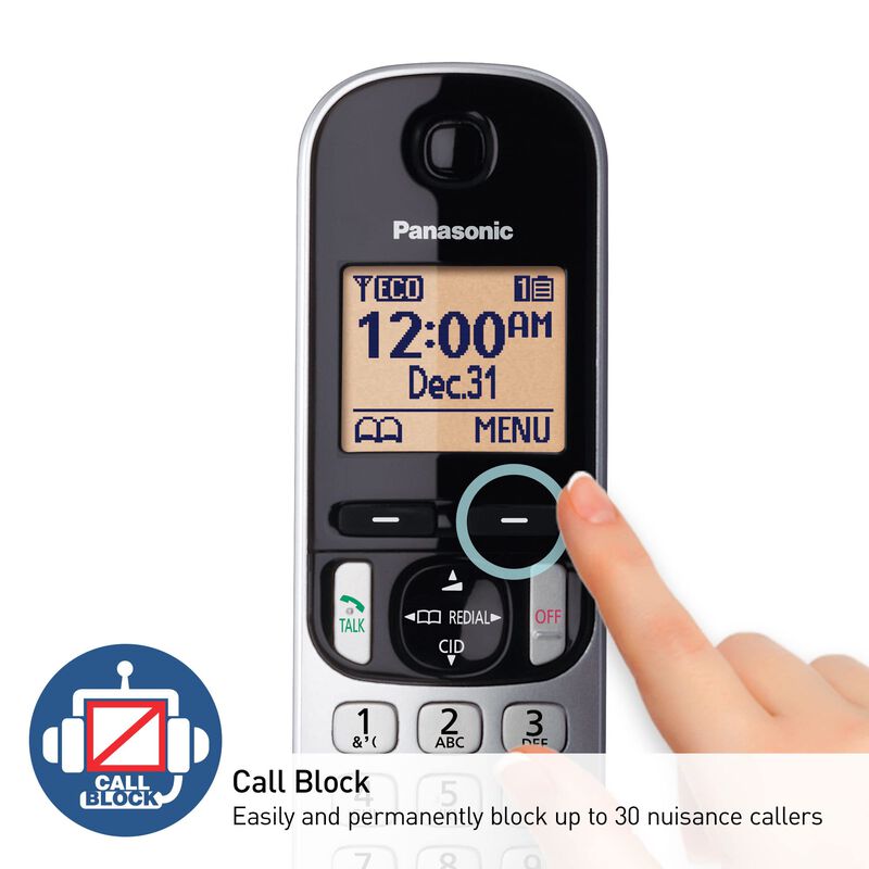 Tel&eacute;fono Inal&aacute;mbrico Panasonic Dect 6.0 Kx-tgc2... image number null