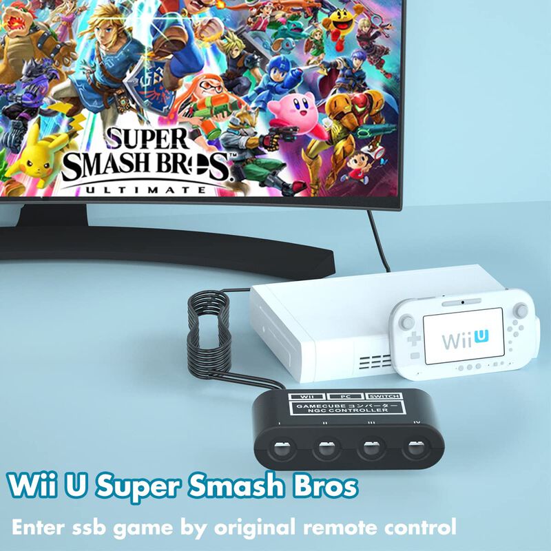 Adaptador Gamecube PDOBQ para Nintendo Switch image number null