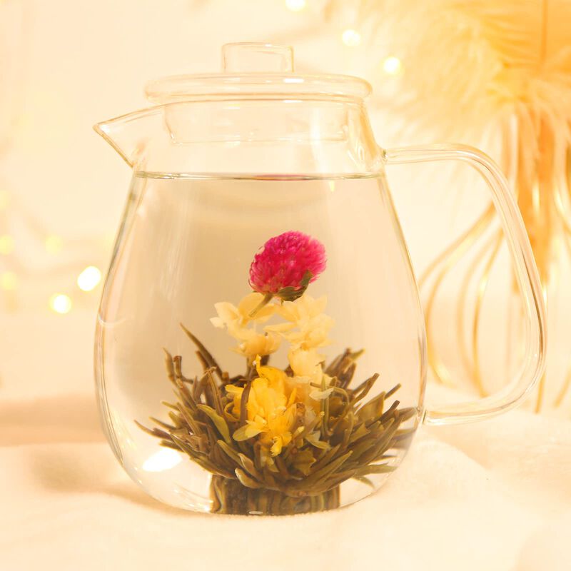 T&eacute; Fullchea Blooming Flowering T&eacute;, 12 Sabores D... image number null