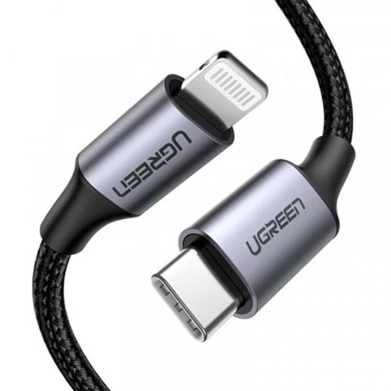 Cable Datos UGREEN USB-C a Lightning 2m certifi... image number null