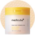 Almohadilla De T&oacute;ner Clarificante Medicube, &Aacute;cido K&oacute;jico Y C&uacute;rcuma, 70 Pastillas