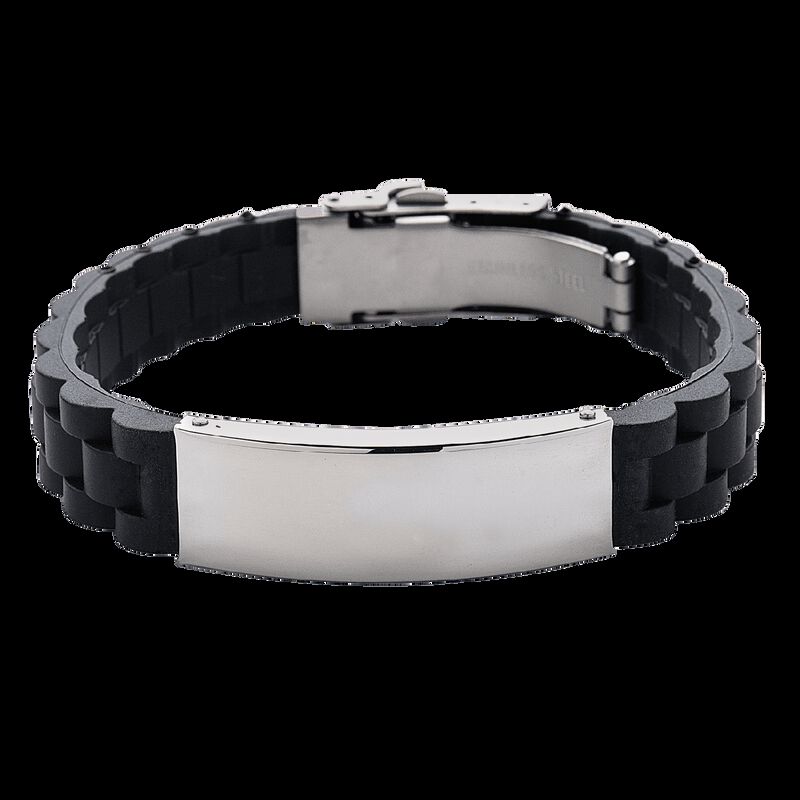 Brazalete Hombre, Pulsera Acero Inoxidable, Reg... image number null