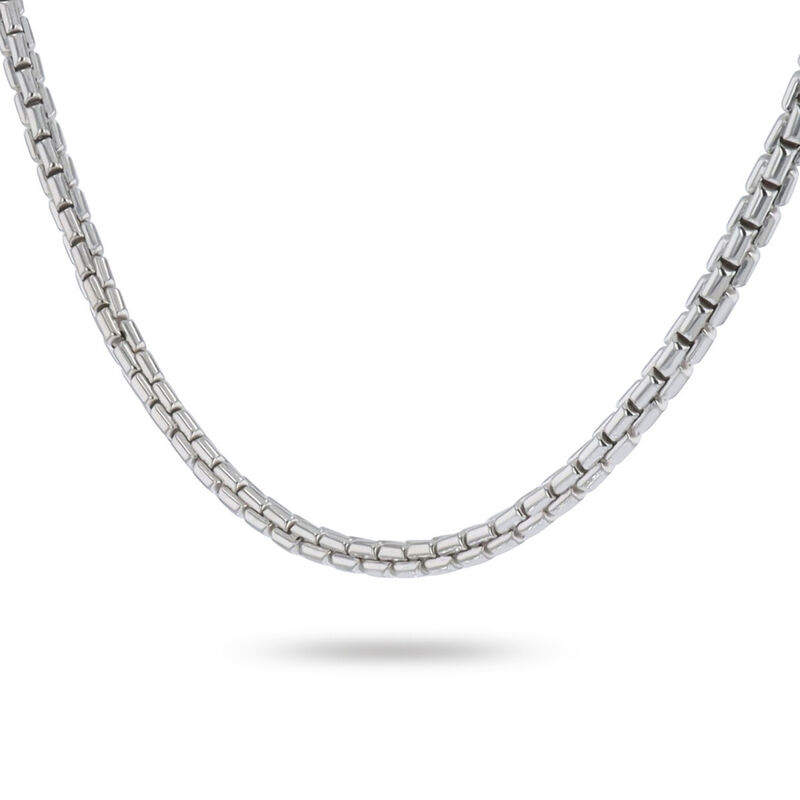 Cadena Plata 925 Redonda Ajustable 43+3 Cm Unis... image number null