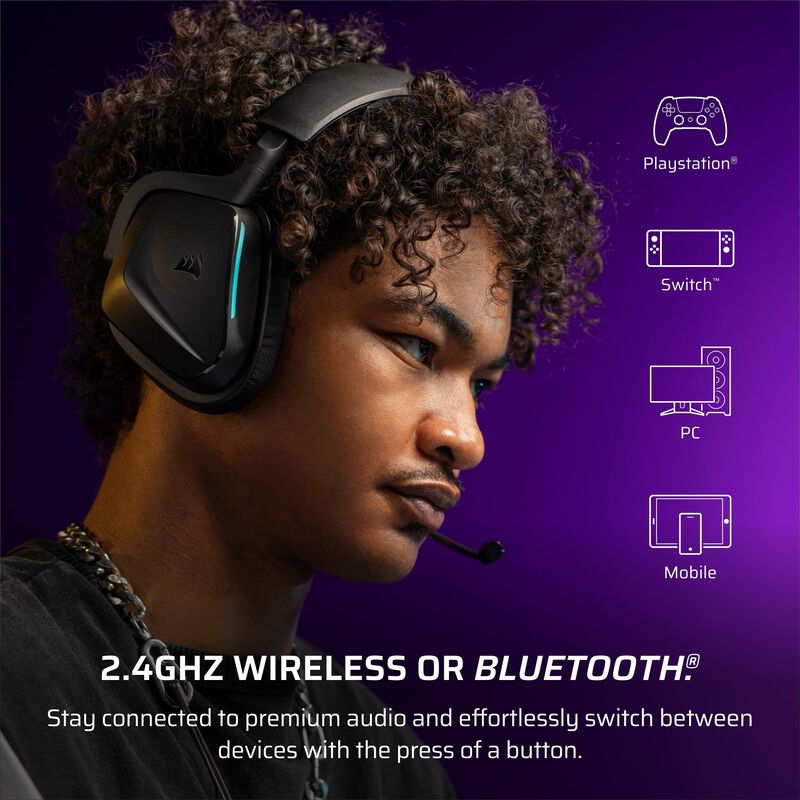 Auriculares Inal&aacute;mbricos Para Juegos Corsair Vo... image number null
